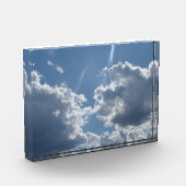Wolken Fotoblock (Links)