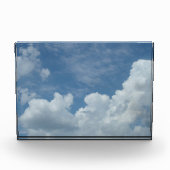 Wolken Fotoblock (Vorderseite)