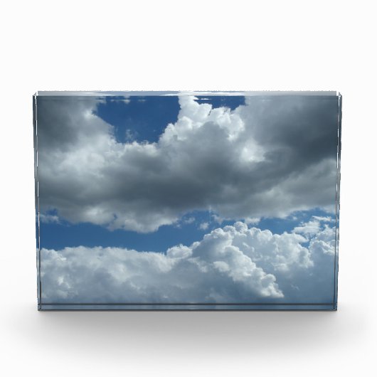 Wolken Fotoblock (Vorderseite)