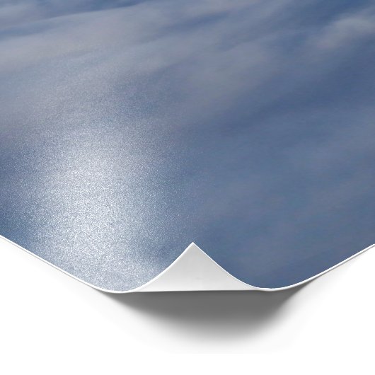 Wolken Fotodruck (Ecke)