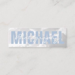 Wolken Fotografie Mini Visitenkarte