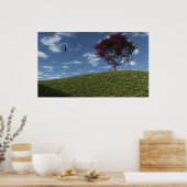 Wolken gehen per Druck segeln Poster (Küche)