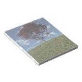 Wolken gehen per Notepad segeln Notizblock (angewinkelt)