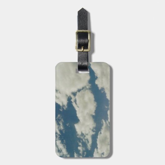 Wolken Gepäckanhänger (Vorderseite vertikal)