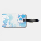 Wolken Gepäckanhänger (Rückseite horizontal)