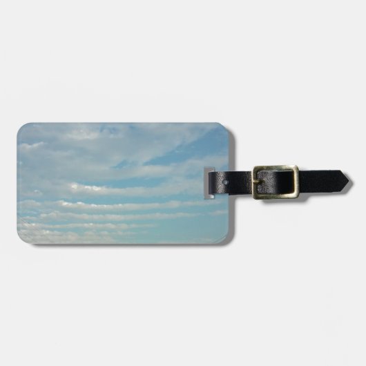 Wolken Gepäckanhänger (Vorderseite horizontal)