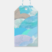 Wolken Geschenkanhänger (Vorderseite)