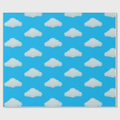 Wolken. Geschenkpapier (Flach)