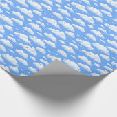 Wolken Geschenkpapier (Ecke)