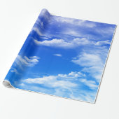 Wolken Geschenkpapier (Ungerollt)