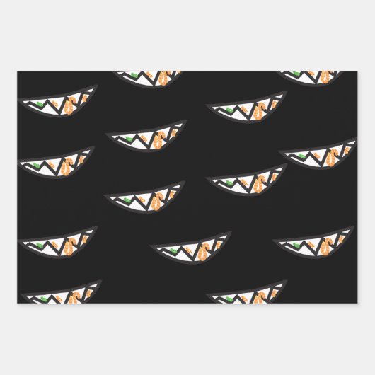 Wolken Geschenkpapier Set (Vorderseite 3)