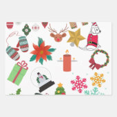 Wolken Geschenkpapier Set (Vorderseite 2)