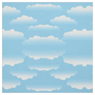 Wolken-Gewebe Stoff