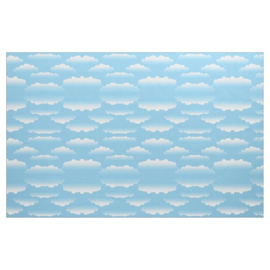 Wolken-Gewebe Stoff (Fat Quarter (45,7 x 55,9 cm))