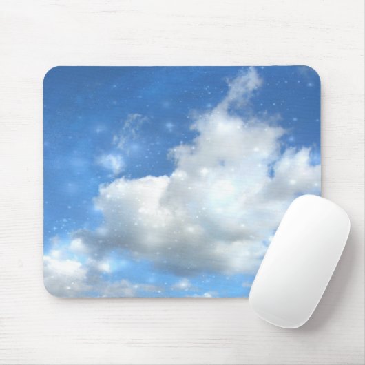Wolken-Glitzern Mousepad (Mit Mouse)