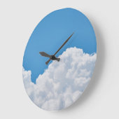Wolken Große Wanduhr (Winkel)