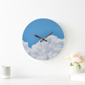 Wolken Große Wanduhr (Zuhause)