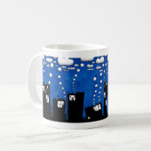 Wolken-Hersteller Kaffeetasse (Vorderseite Links)