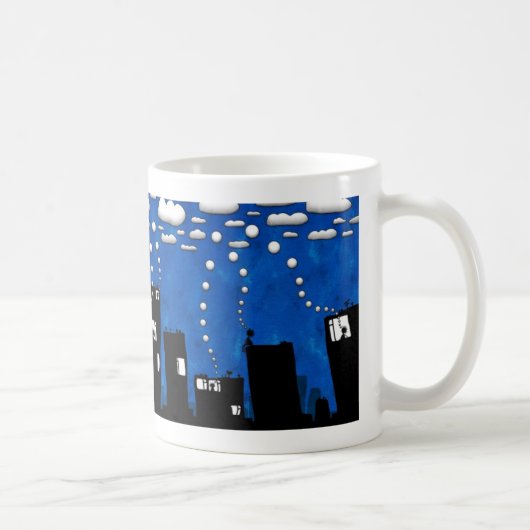 Wolken-Hersteller Kaffeetasse (Rechts)