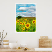 Wolken heute, Plakat (Küche)