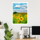 Wolken heute, Plakat (Heimbüro)