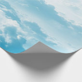 Wolken Himmel Cartoon Vektorbilder Geschenkpapier (Ecke)