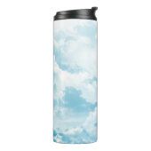 Wolken Himmel Cartoon Vektorbilder Thermosbecher (Nach links gedreht)