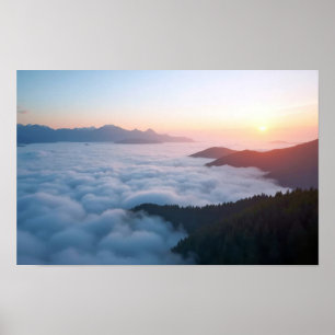 Wolken Himmel Natur Außenwelt Landschaft Ruhe Frie Poster