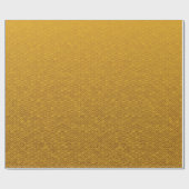 Wolken | Honey Bee Ombre Geschenkpapier (Flach)