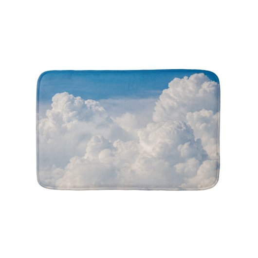 Wolken im Himmel Badematte (Vorderseite)