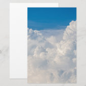 Wolken im Himmel Briefpapier (Vorne/Hinten)