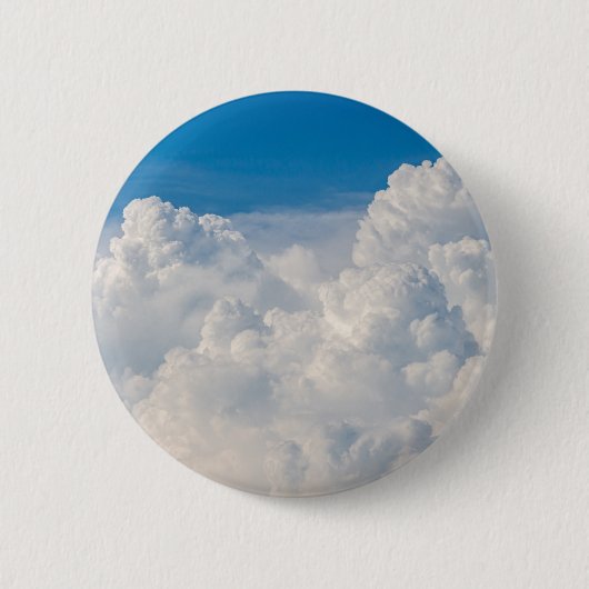 Wolken im Himmel Button (Vorderseite)