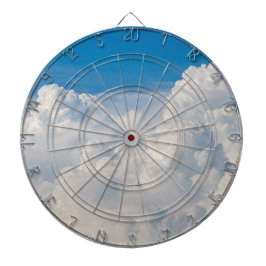 Wolken im Himmel Dartscheibe