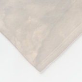 Wolken im Himmel Fleecedecke (Ecke)