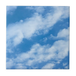 Wolken im Himmel Fliese