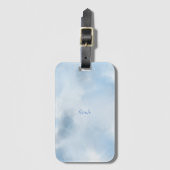 Wolken im Himmel Gepäckanhänger (Vorderseite Vertikal)