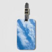 Wolken im Himmel Gepäckanhänger (Vorderseite Vertikal)