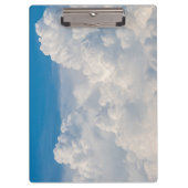 Wolken im Himmel Klemmbrett (Vorderseite)