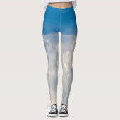 Wolken im Himmel Leggings (Vorderseite)