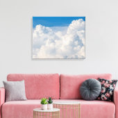 Wolken im Himmel Leinwanddruck (Insitu (Wohnzimmer))