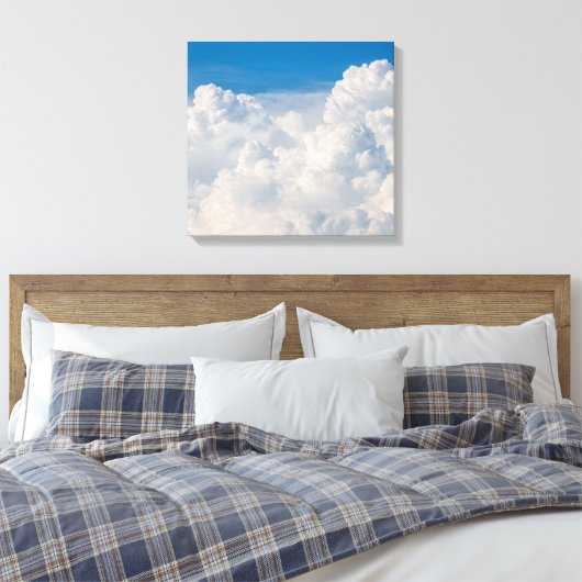 Wolken im Himmel Leinwanddruck (Insitu (Schlafzimmer))