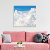 Wolken im Himmel Leinwanddruck (Insitu (Wohnzimmer))
