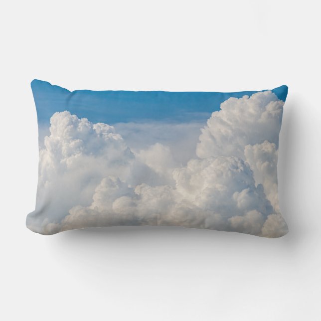 Wolken im Himmel Lendenkissen (Vorderseite)
