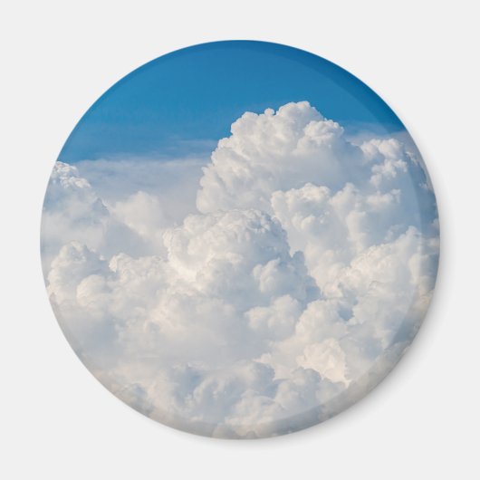 Wolken im Himmel Magnet (Vorne)