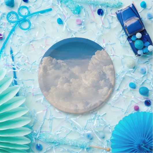 Wolken im Himmel Pappteller (Party)