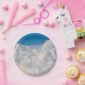 Wolken im Himmel Pappteller (Party)