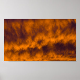 Wolken im Himmel Poster