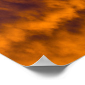 Wolken im Himmel Poster (Ecke)