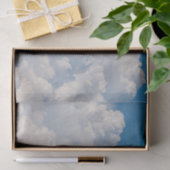 Wolken im Himmel Seidenpapier (Geschenk)