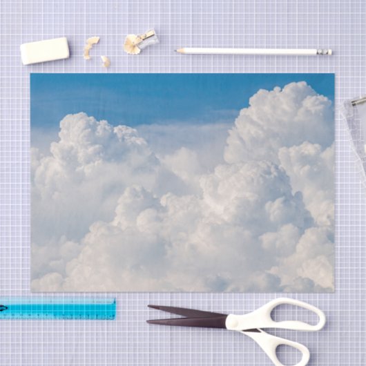 Wolken im Himmel Seidenpapier (Handwerk)